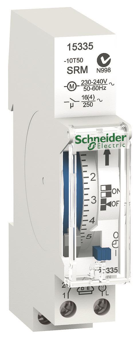 Schneider Electric 15335 Kopplingsur 1-polig, mekaniskt