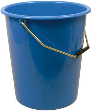 Nordiska Plast 11220600 Plasthink med stålgrepp, 12 l Blå