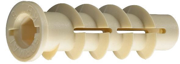 Sormat KBT 4 Lettbetongplugg M4, 10 x 50 mm, 25-pakning