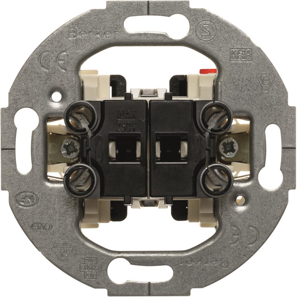 Hager 303501 Strømbryter for R-classic, rund Kronevender