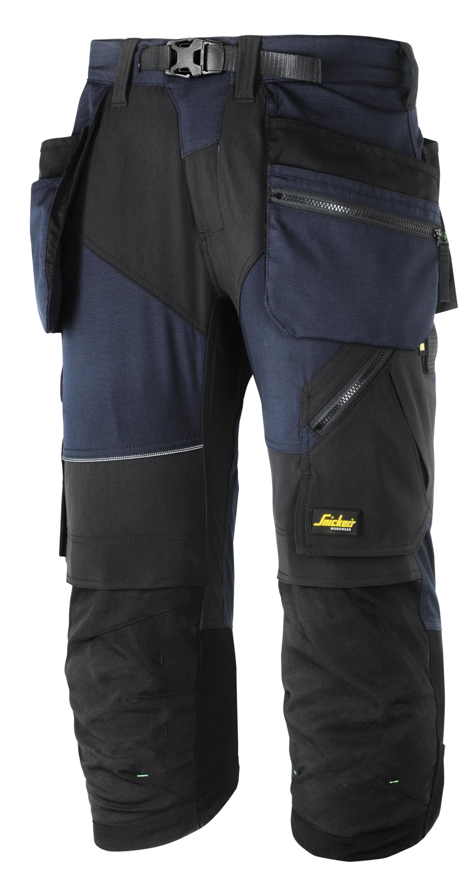 Snickers Workwear 6905 FlexiWork Piratbukser søværn Marine blå