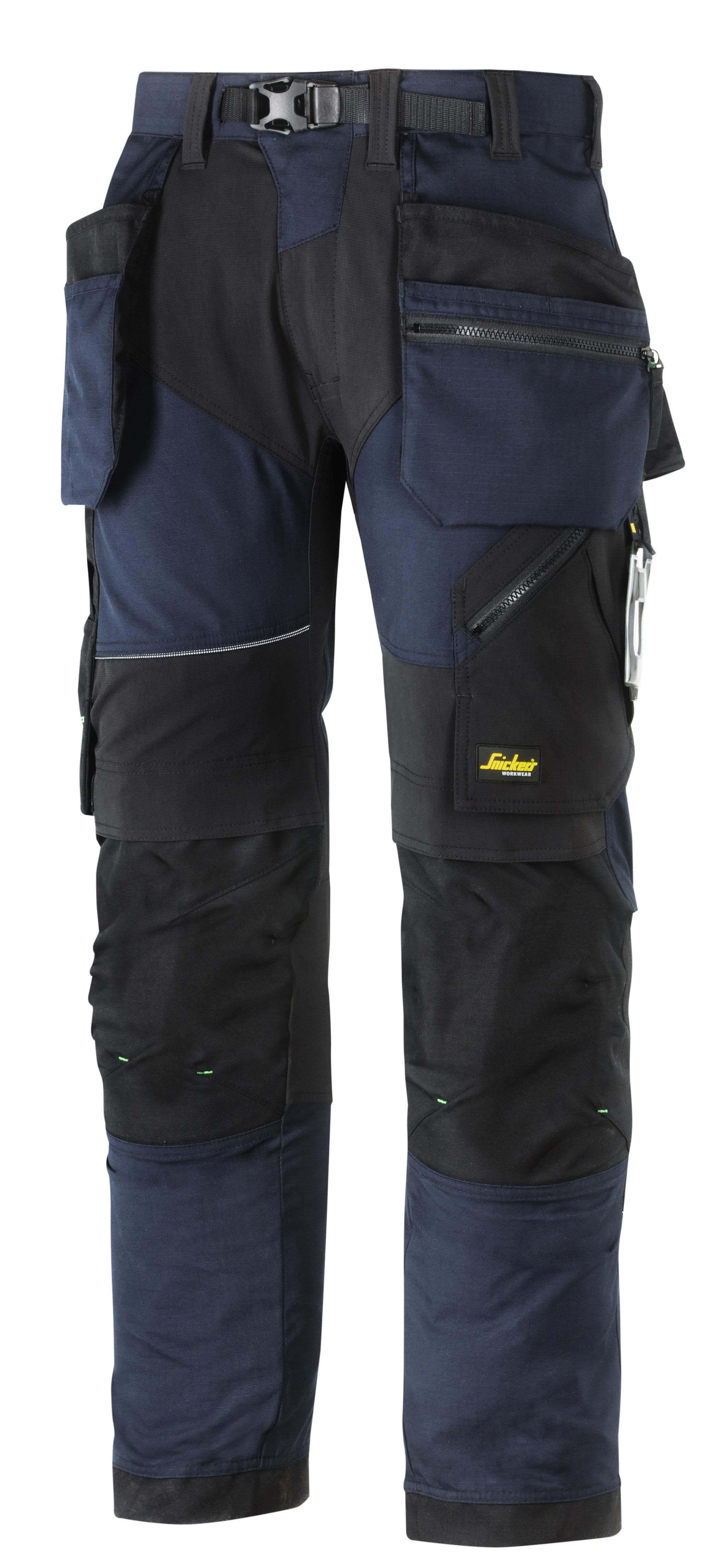 Snickers Workwear 6902 FlexiWork Arbetsbyxa marinblå Marinblå