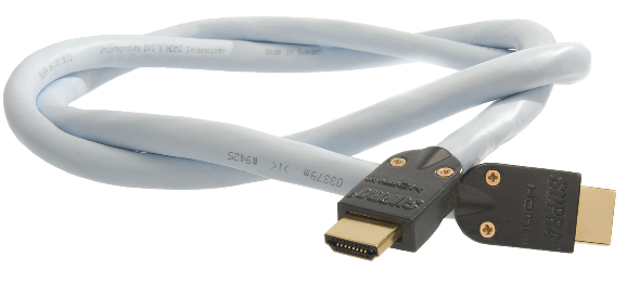 SUPRA 1001101458 Installationskabel 2 x HDMI, hane/hane 4 m