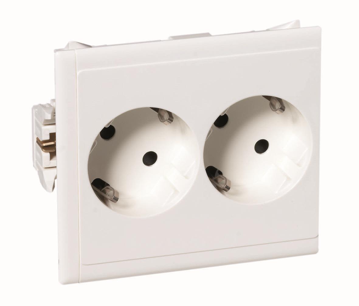 Schneider Electric 5940010 Slavuttag 94 x 84 x 39 mm, 2-vägs