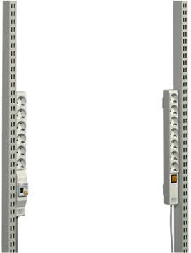 Treston 91051001P Energiskena typ 44, med 8 uttag + signalströmbrytare