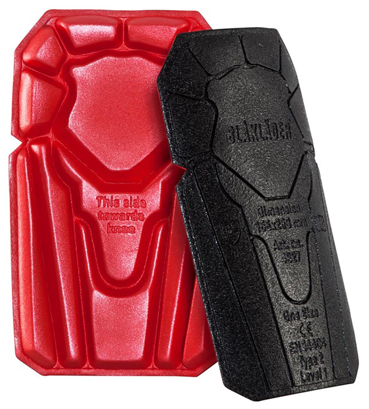 Blåkläder 402712039956onesize Knäskydd svart/röd, par, one size
