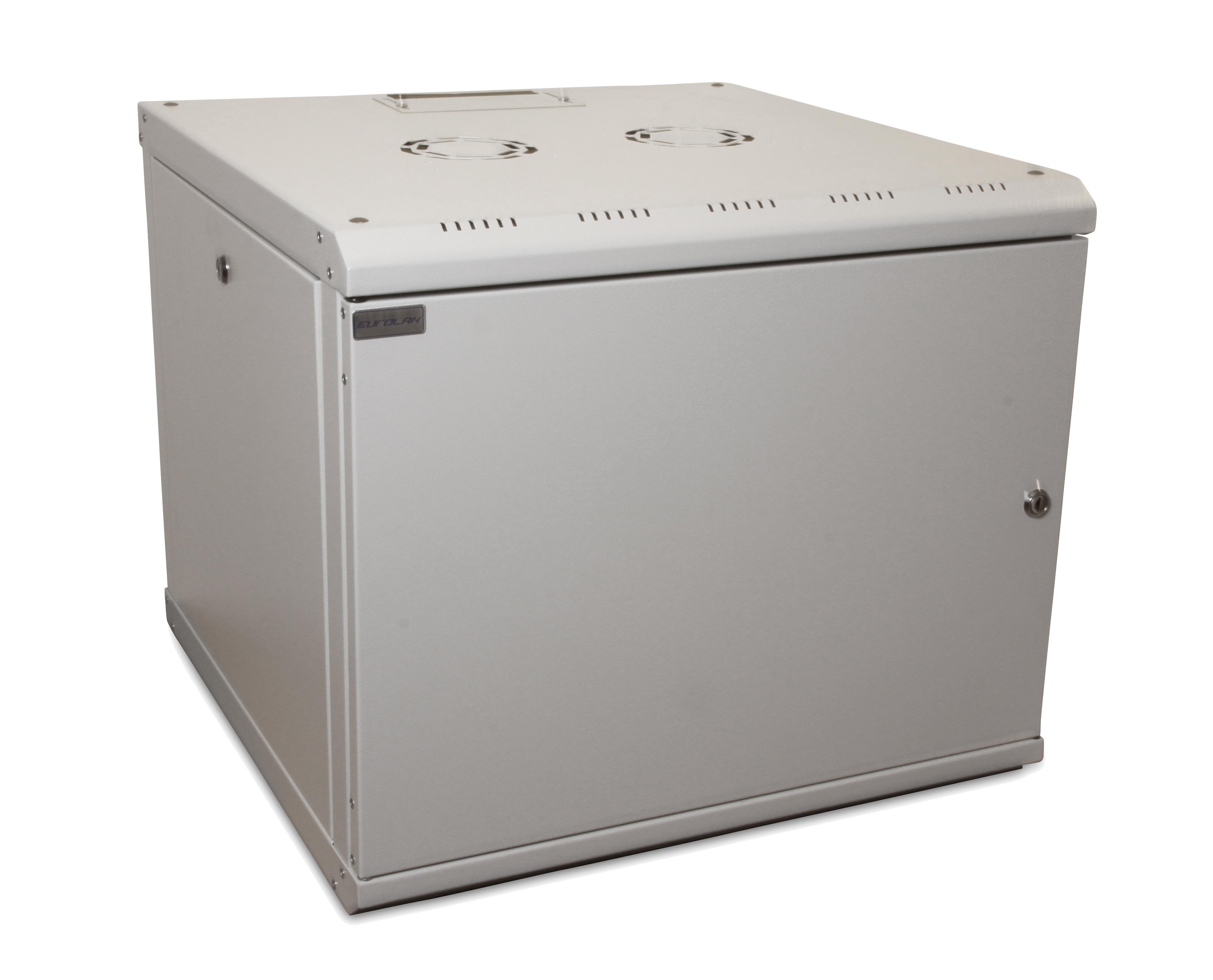 Eurolan 60W-16-65-09GY Väggskåp 600 x 560 mm, plåtdörr Höjd: 778 mm