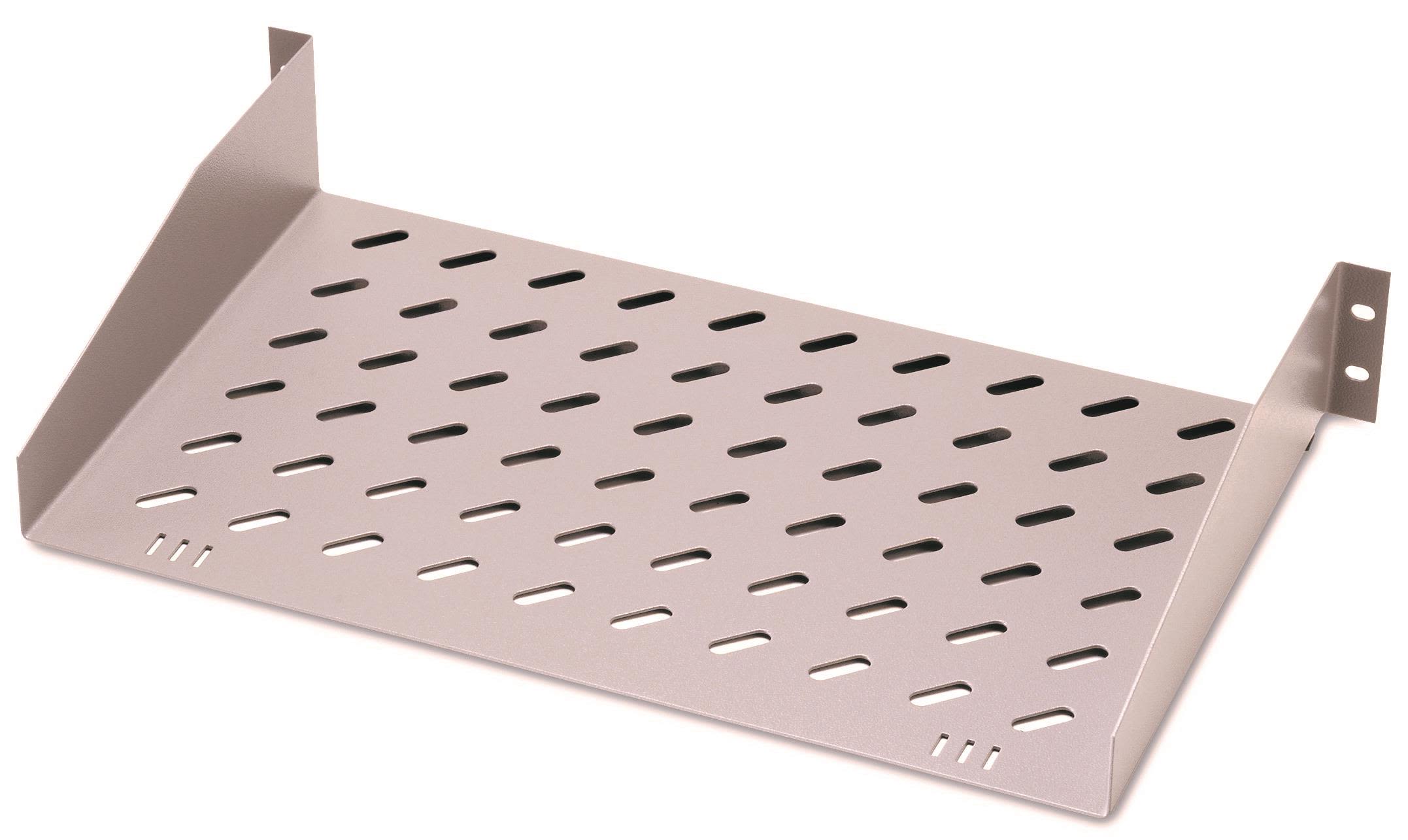 Eurolan 60A-02-40-08GY Hyllplan 485 x 44 mm, ljusgrå Djup: 400 mm