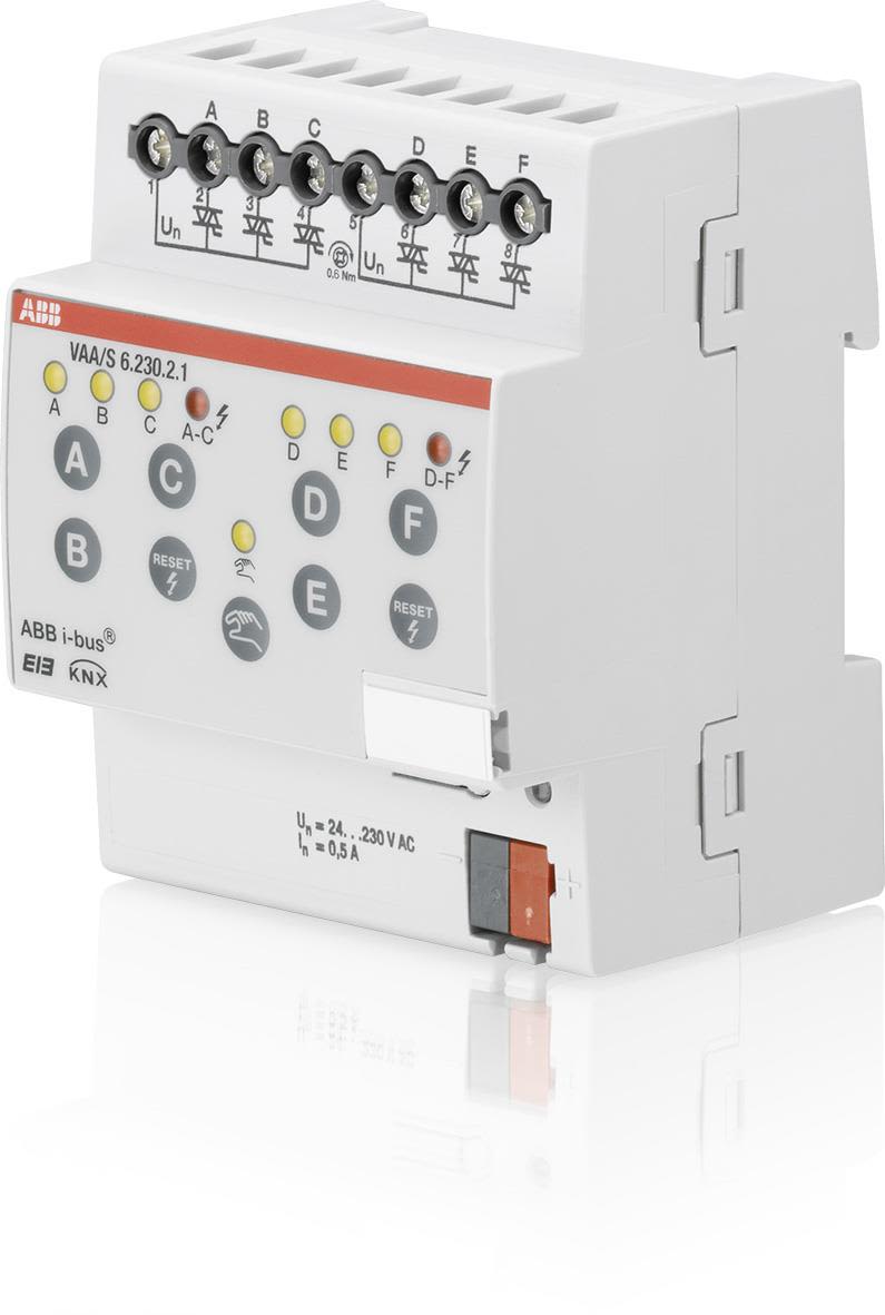 ABB 2CDG110117R0011 Värmeaktor 230V AC 6 utgångar