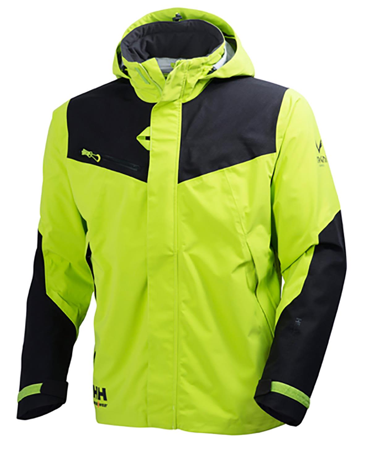 Helly Hansen Workwear Magni 71161-439 Jakke limegrønn, justerbar krage Limegrønn