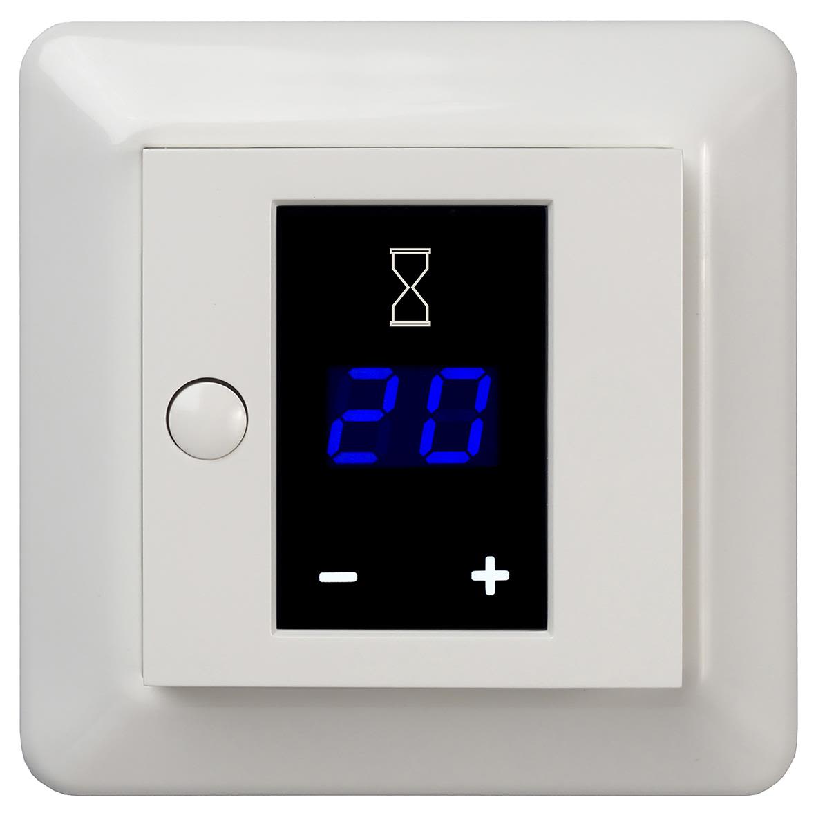 Elko EKO05986 Timer 2-pol, RS, 16A, display, vit
