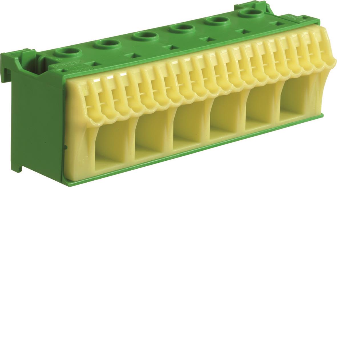 Hager KN26E Jordplint för skruvlösa förbindningar 6x16 + 20x4 mm²