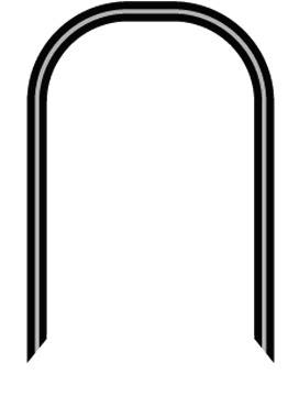 Rapid 11885101 Kabelklammer U-form 12 mm/1000 frp