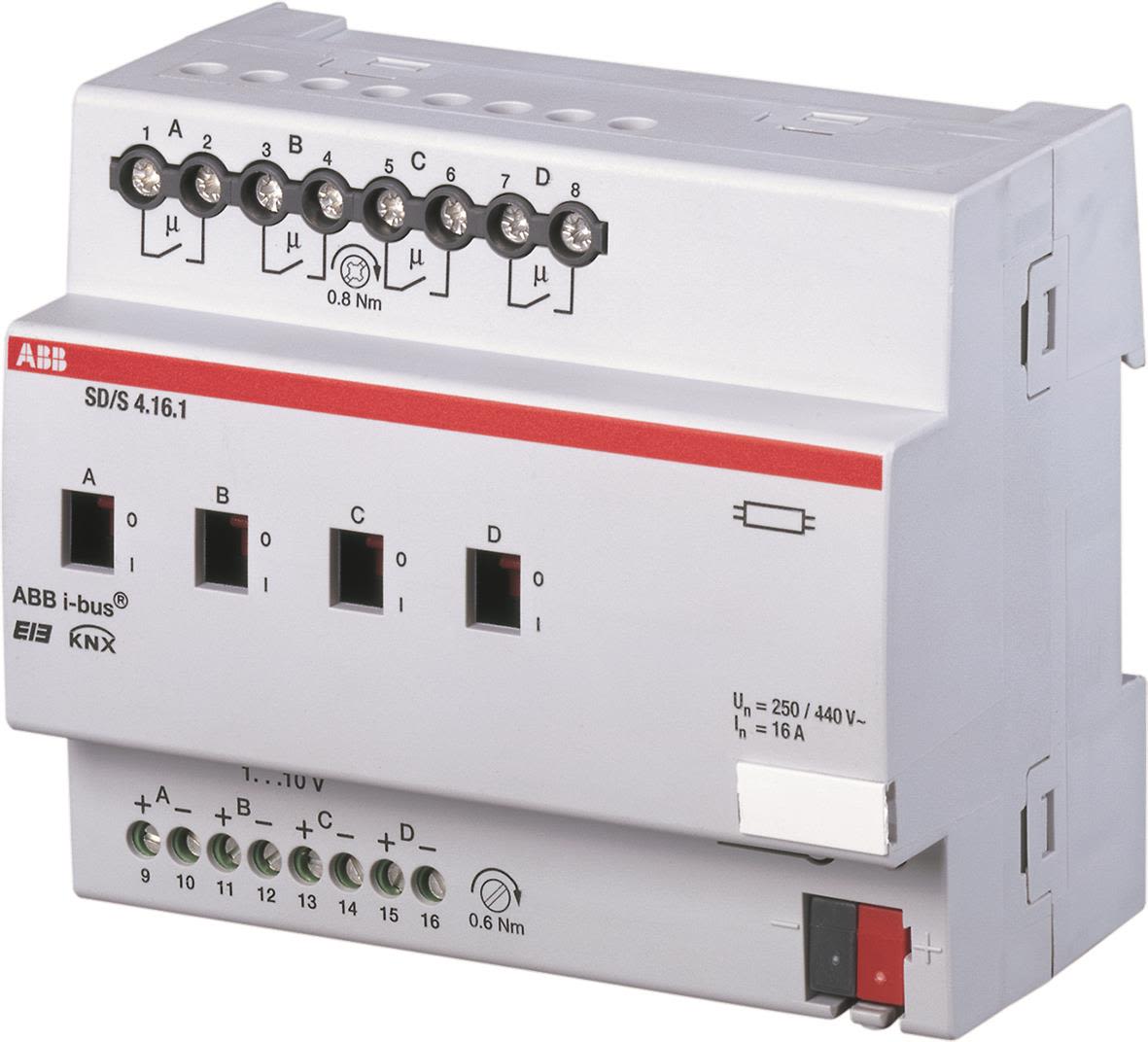 ABB 2CDG110080R0011 Dimmeraktor 16 A Antal utgångar: 4