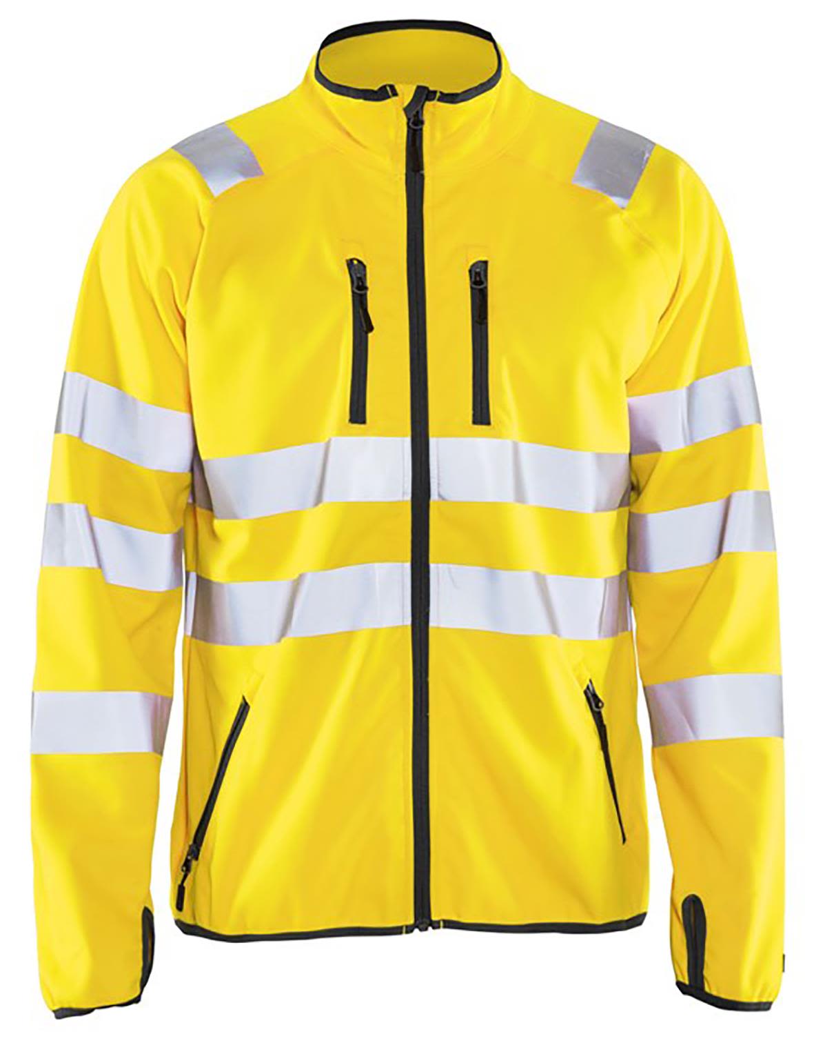 Blåkläder 490625123300XXXL Softshelljakke varselgul, varseljakke Str. XXXL