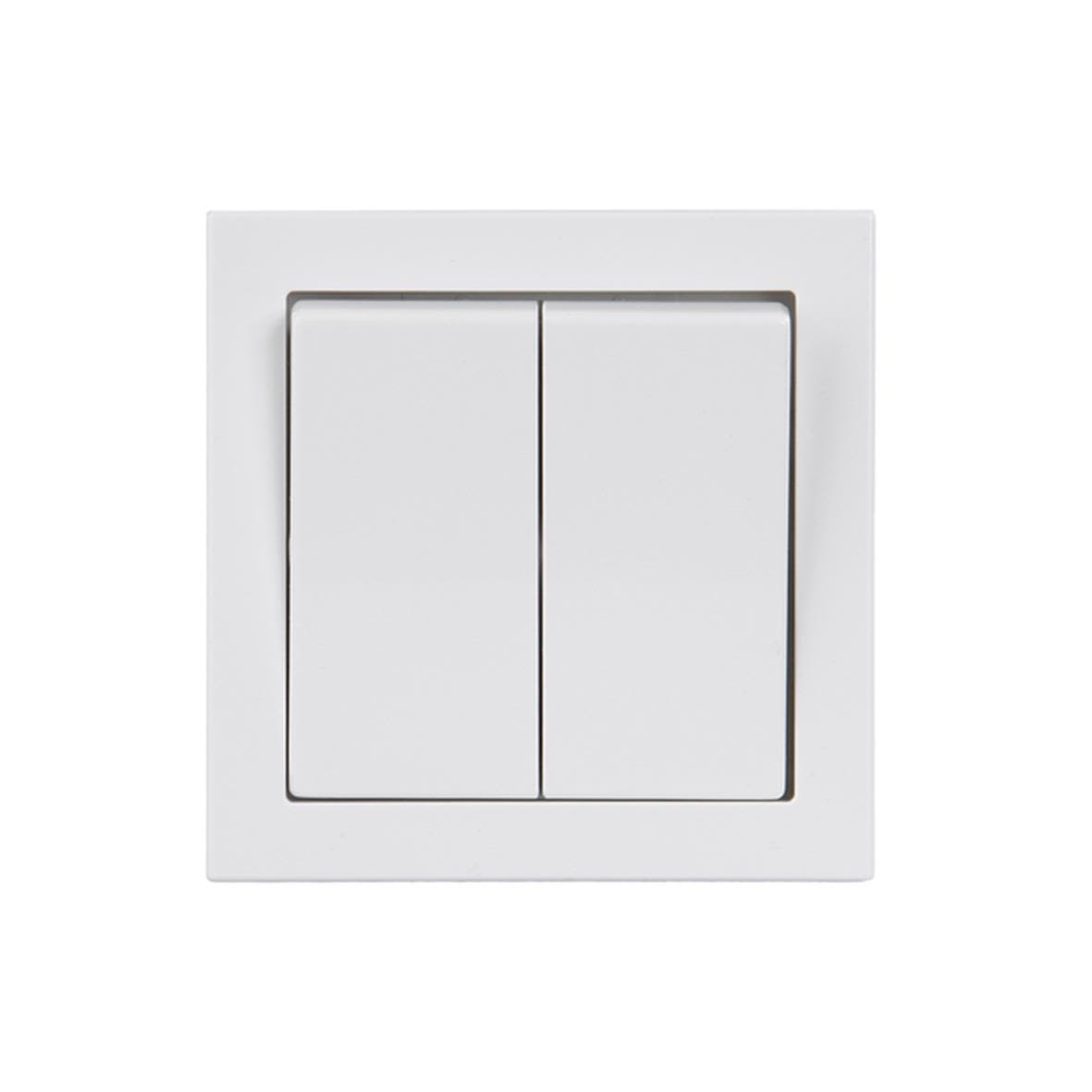 ABB 1065UW-84 Strömbrytare IP44, vit Kron