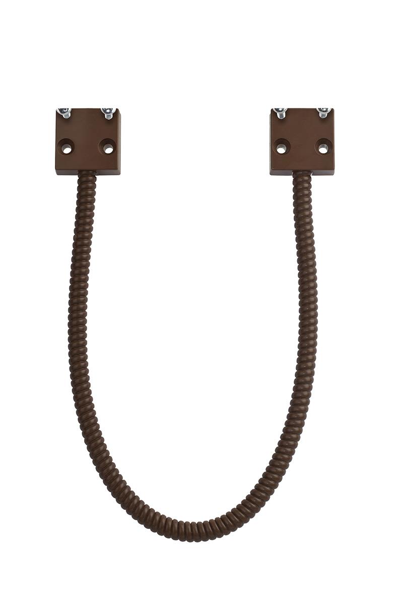Alarmtech DL 8-60 B Karmöverföring 600 x 8 mm, med 4 skruvar Brun