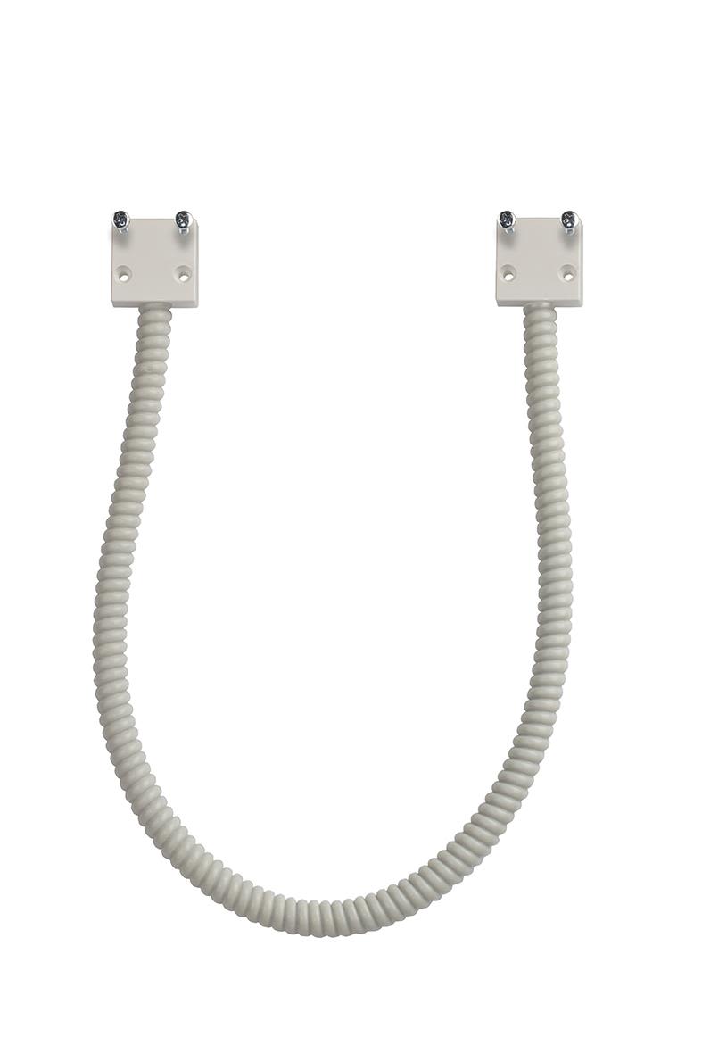 Alarmtech DL 14-40 W Karmöverföring 400 x 14 mm, med 4 skruvar Vit