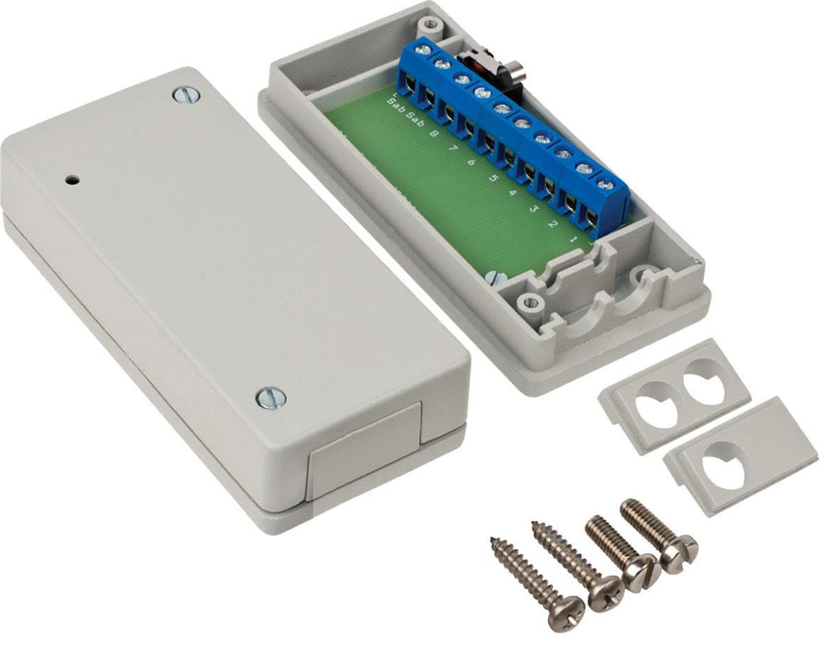 Alarmtech JB 50 Kopplingsdosa metall, 10-polig