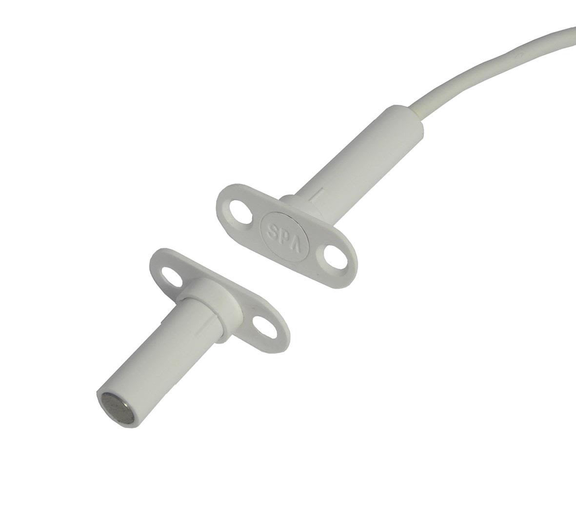 Alarmtech MC 370-S1-5 Högsäkerhetskontakt 12 mm sensor, inbyggd 5 m kabel
