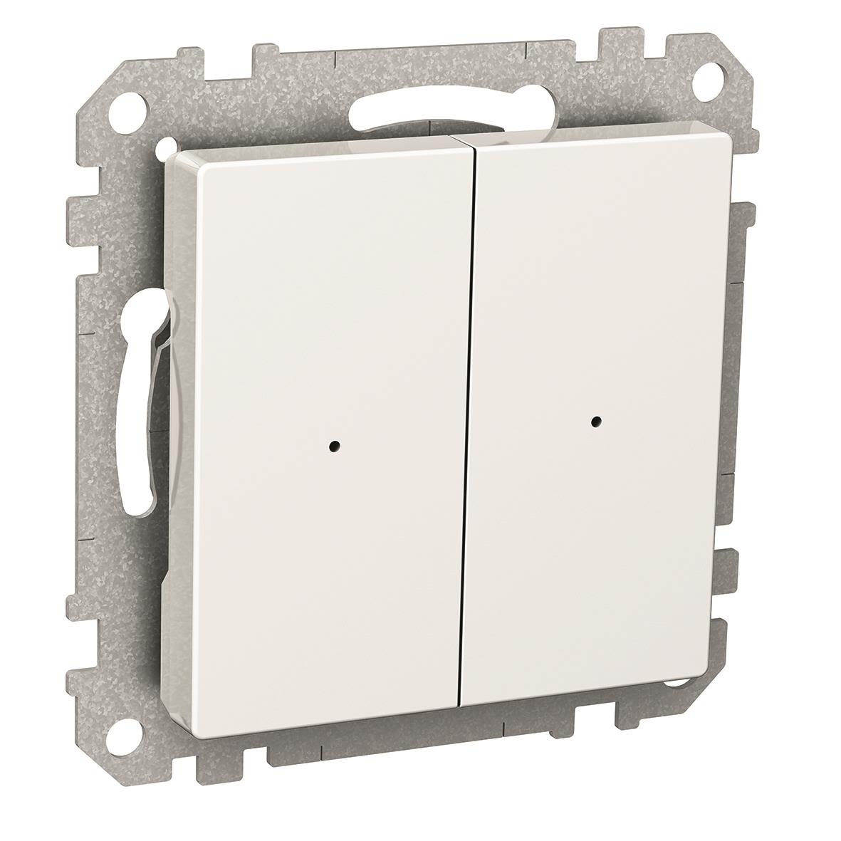 Schneider Electric Exxact KNX Trykknapp Dobbel