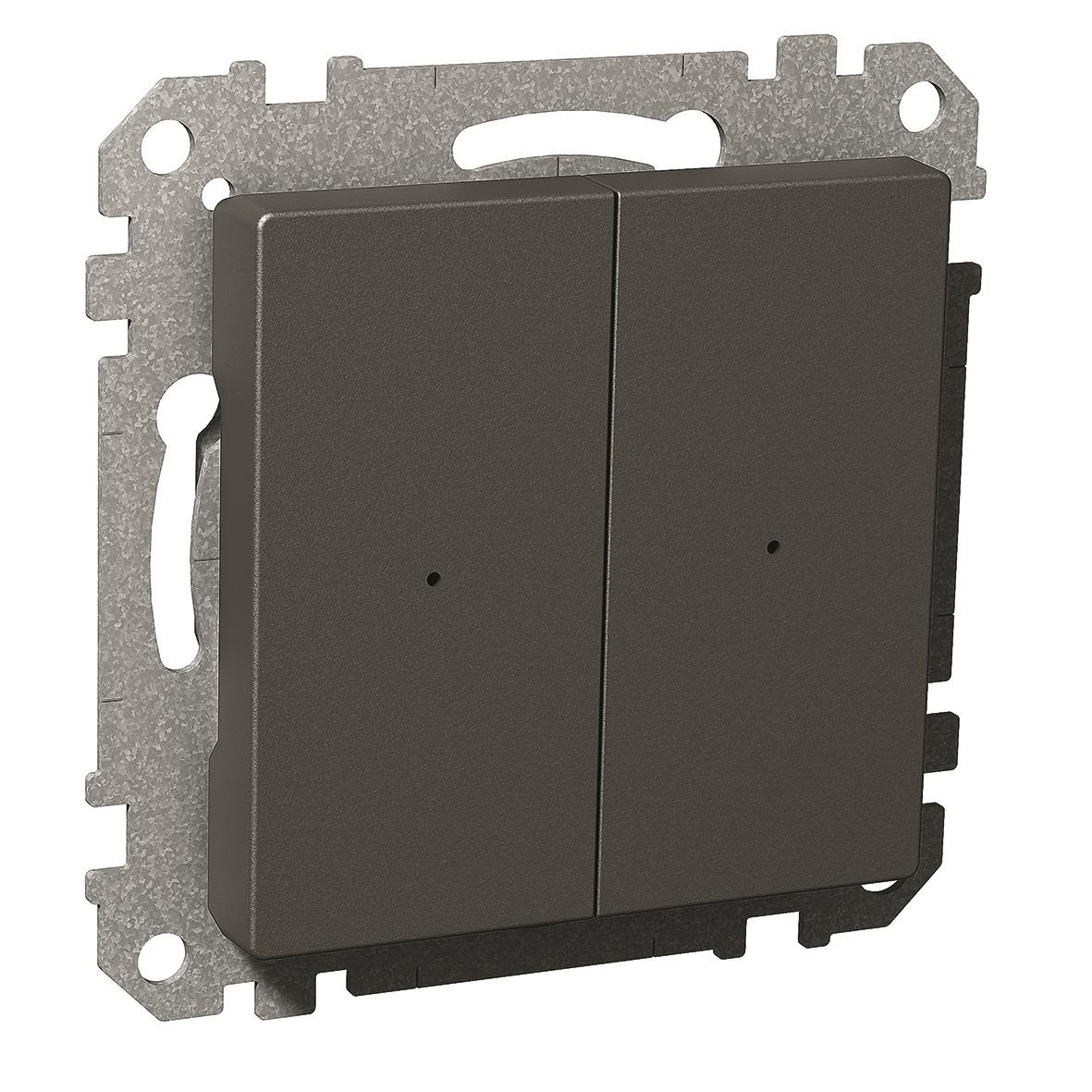 Schneider Electric Exxact KNX Vippearm dobbel Antrasitt