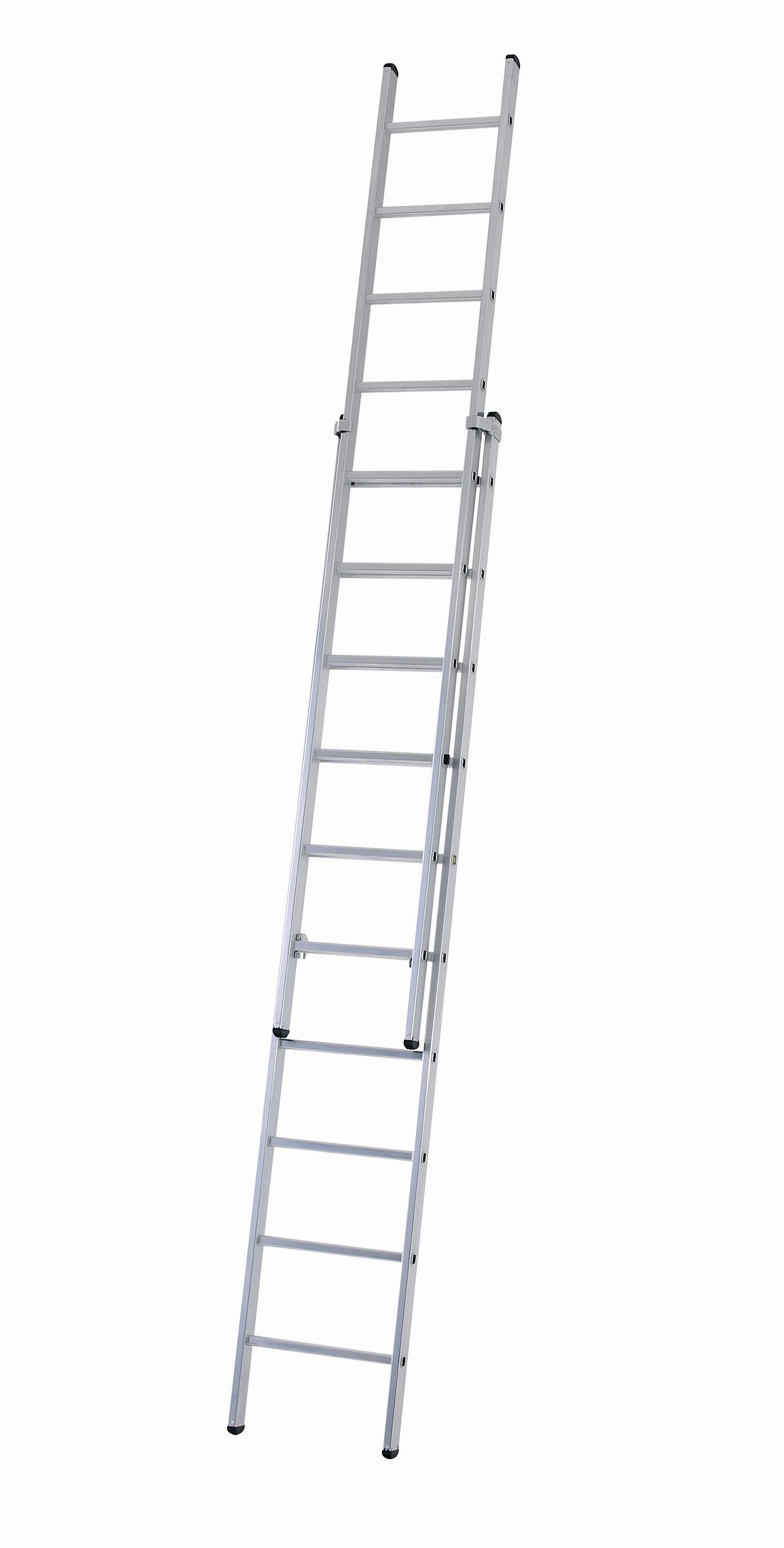Zarges Everest 2E Uttrekkstige 2 x 8 trinn, lengde 4,1 m