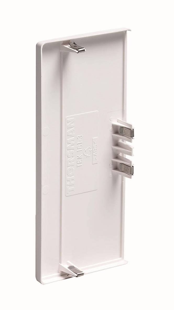 Schneider Electric 5590209 Ändstycke 72 x 72 mm, vit Höger