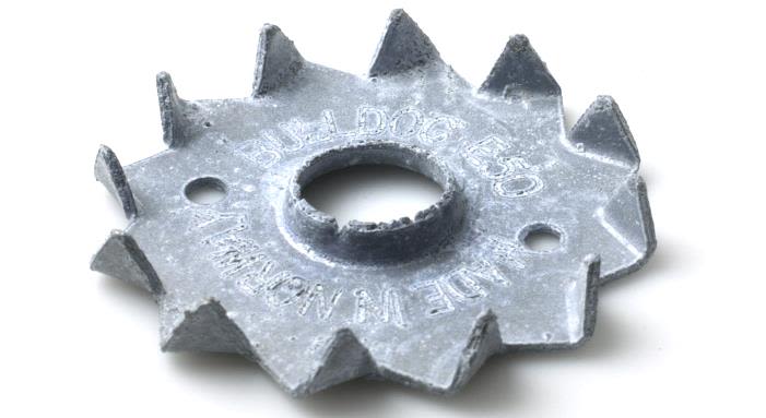 Arvid Nilsson 83416075 Tannskive Bulldog, 1-sidet, FZV 75x16 mm, 100-pakning
