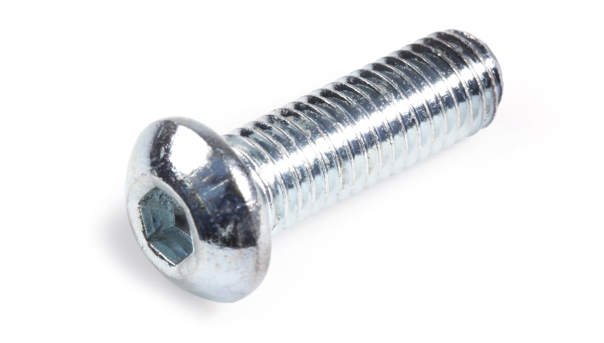 REYHER 073801100060025 Sexkanthålsskruv M6 K6S 10.9, FZB, ISO 7380 M6 x 25 mm, 500-pack