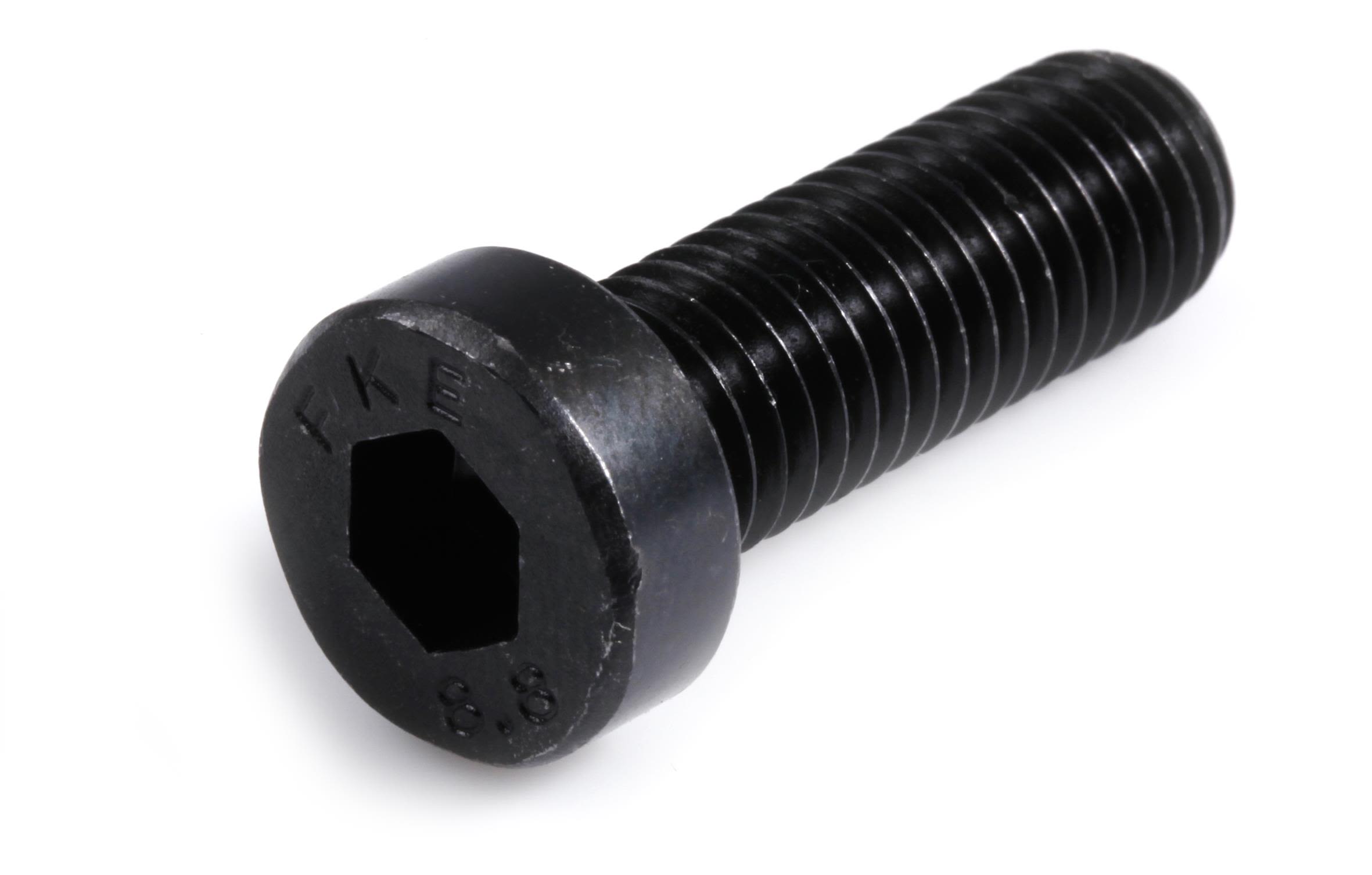 REYHER 079848000060012 Sexkanthålsskruv M6, MLC6S 8.8, DIN 7984, obehandlad M6x12 mm, 500-pack