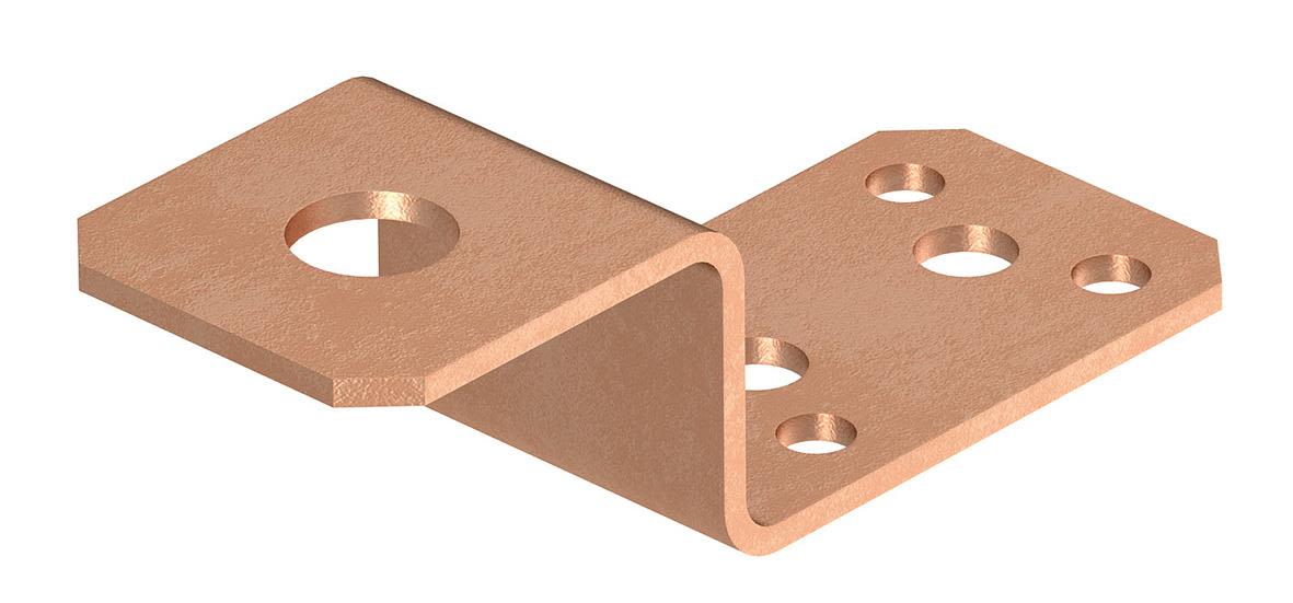 Obo Bettermann 5320690 Plåtanslutning med anslutningshål Ø11 mm