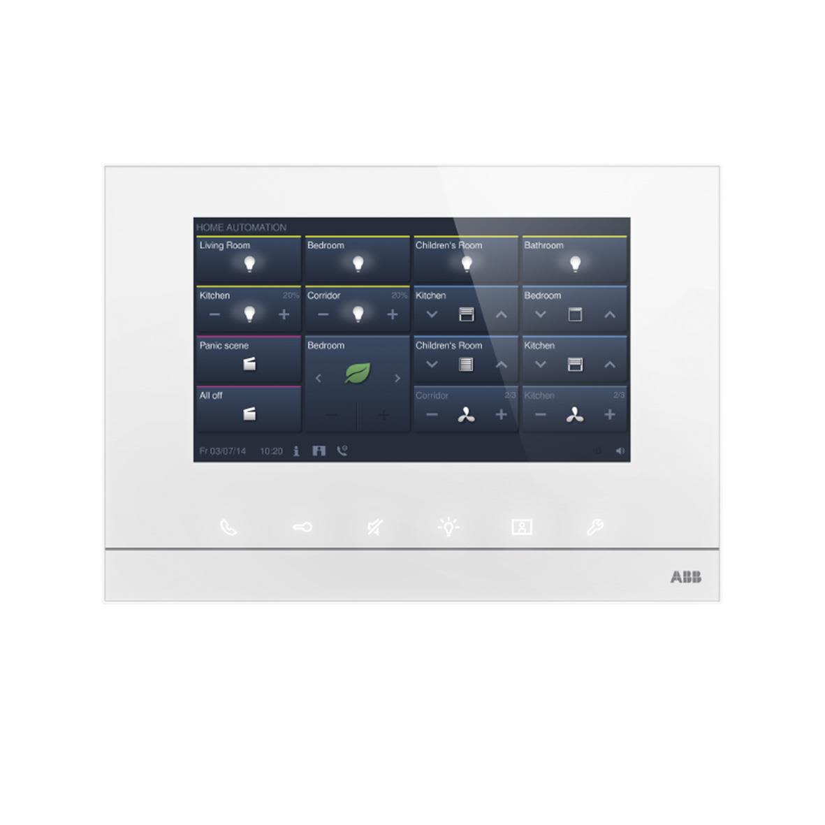 ABB Free@home 8300-0-0356 Touchskärm 7" Vit