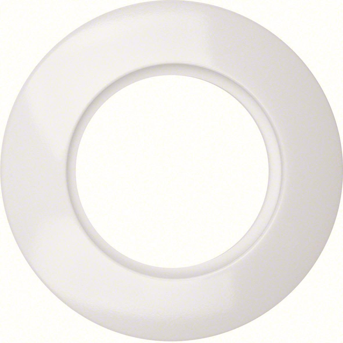 Hager 138109 Kombinationsram för centrumbrickor i 1930 serien Vit, 1 enhet, 80 mm