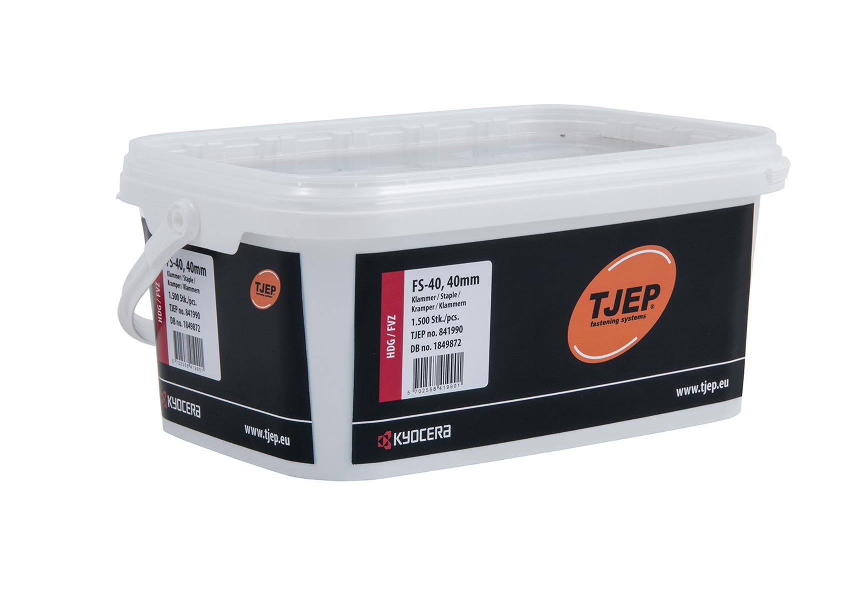 TJEP 841990 Klammer FS-40 FZV, 1500-pack 3,15 x 40 mm
