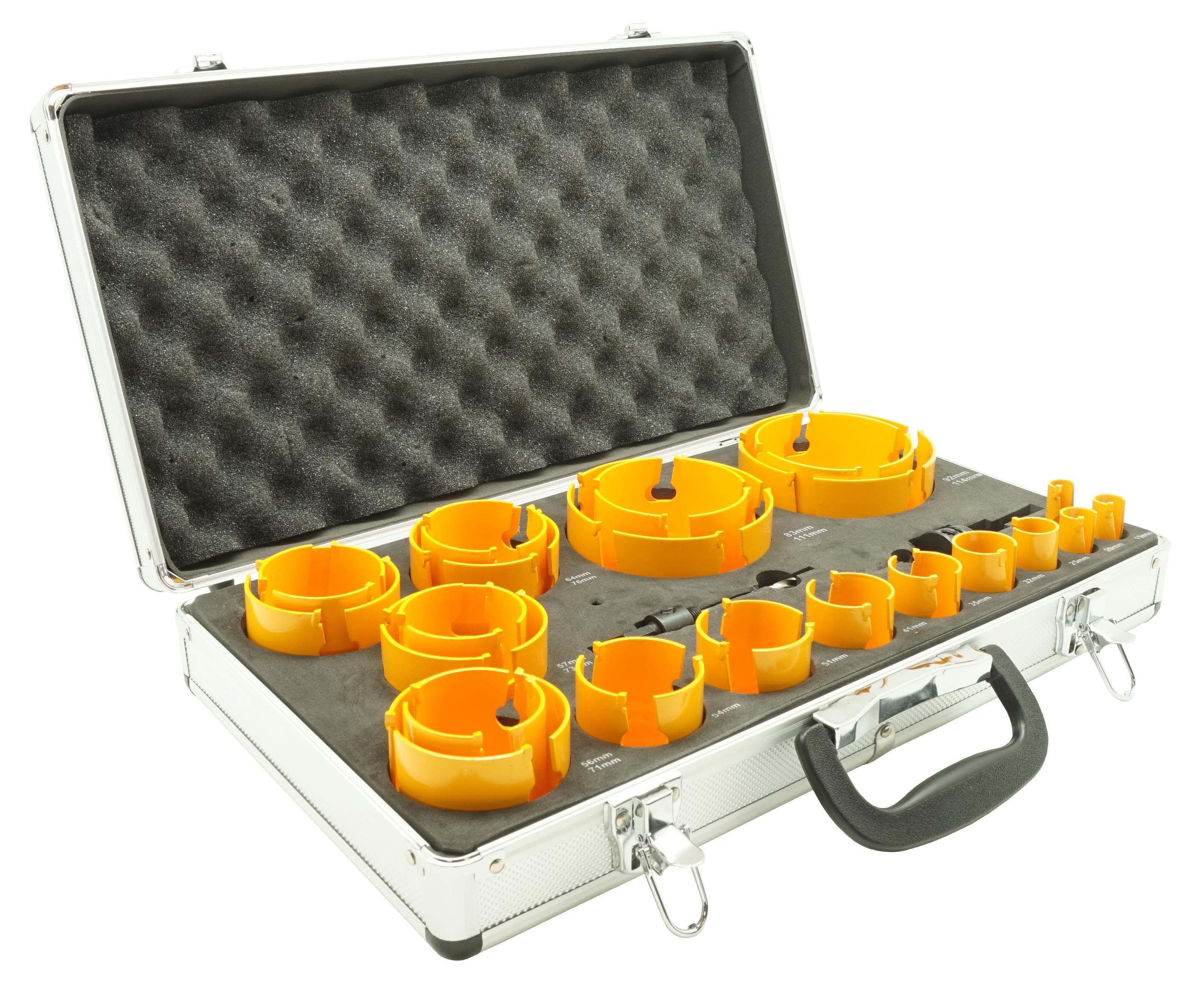 Ironside 100709 Hålsågsats 21 delar, 16-114 mm