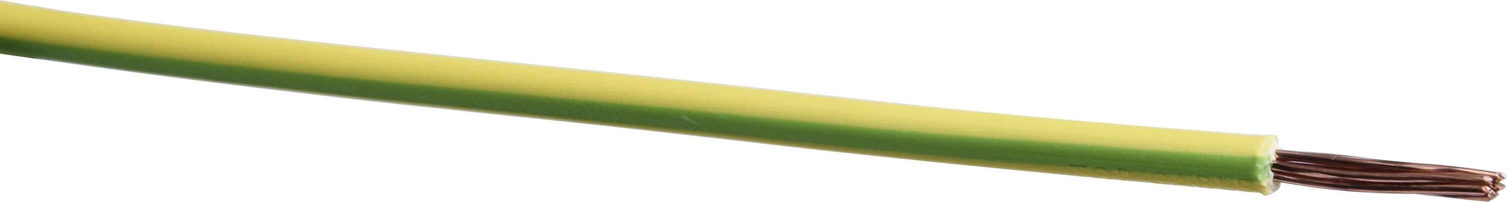 Gelia 4004020182 Kabel FQ 2.5, H07Z1-R Gulgrön 20 m/ring