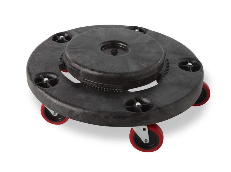 Rubbermaid FG264043BLA Hjulbas svart, Ø464 mm