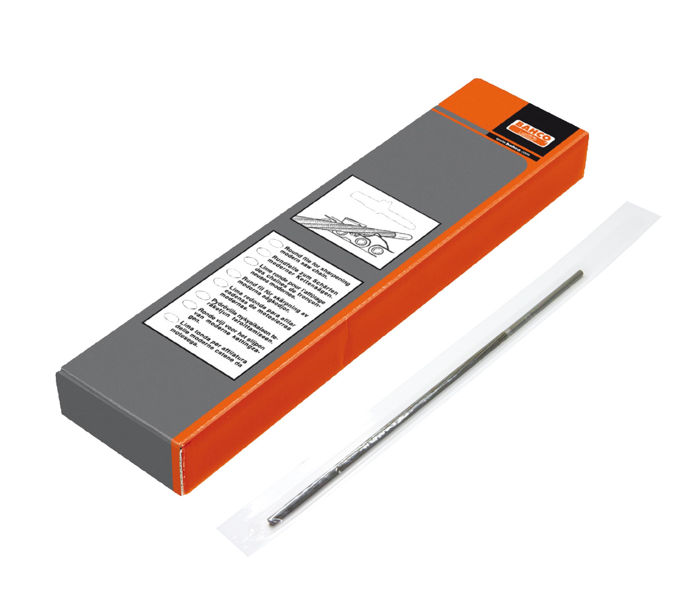 Bahco 8152352 Sågkedjefil rund 200 mm, Ø4,0 mm