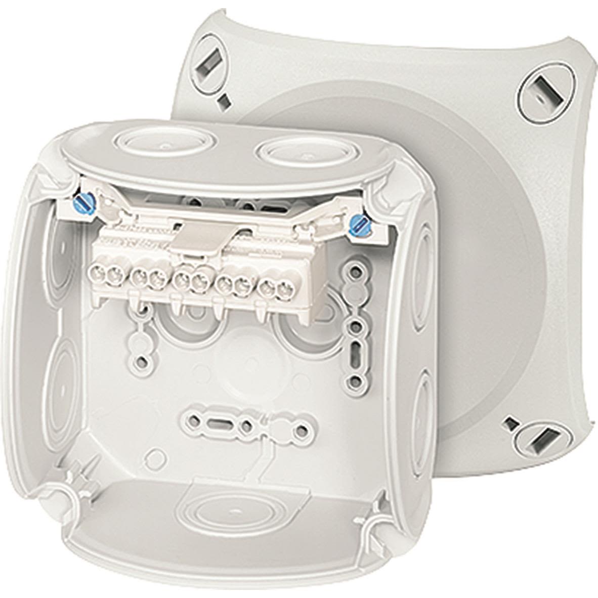 Hensel DK 0402 G Kopplingsdosa med plint, 2,5 mm 104 x 104 mm
