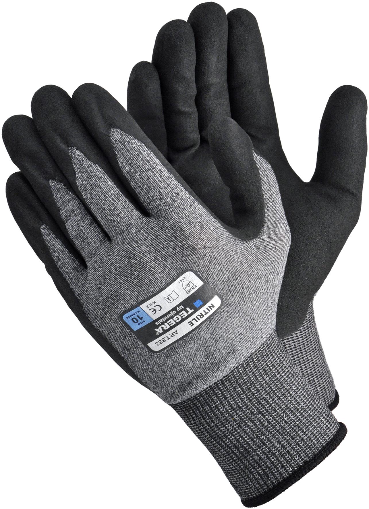 Tegera 883A Montagehandske Nylon/Nitrilfoam 11