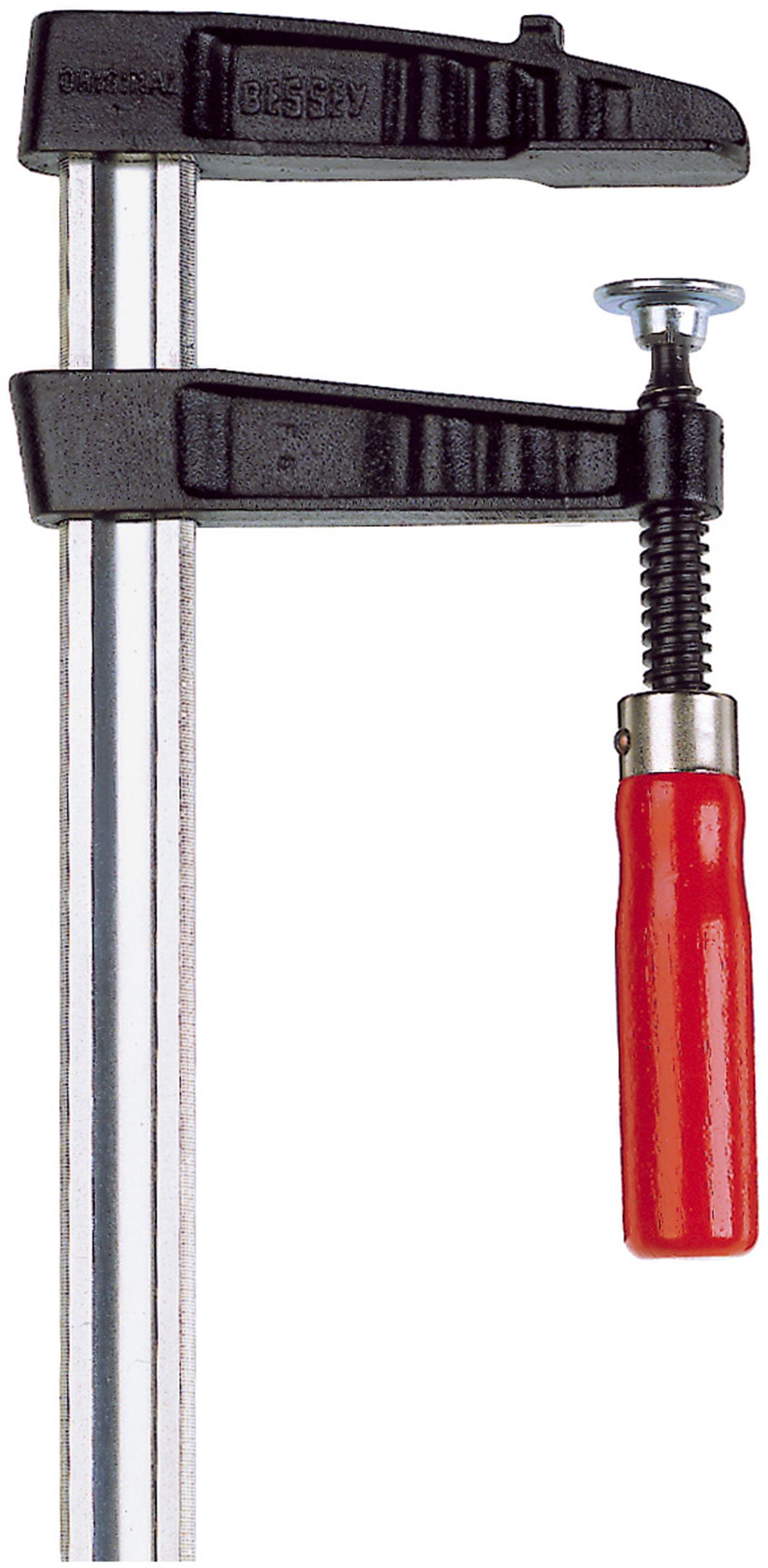 Bessey TGK50 Skruvtving Lång spännvidd Spännvidd 500 och djup 120 mm