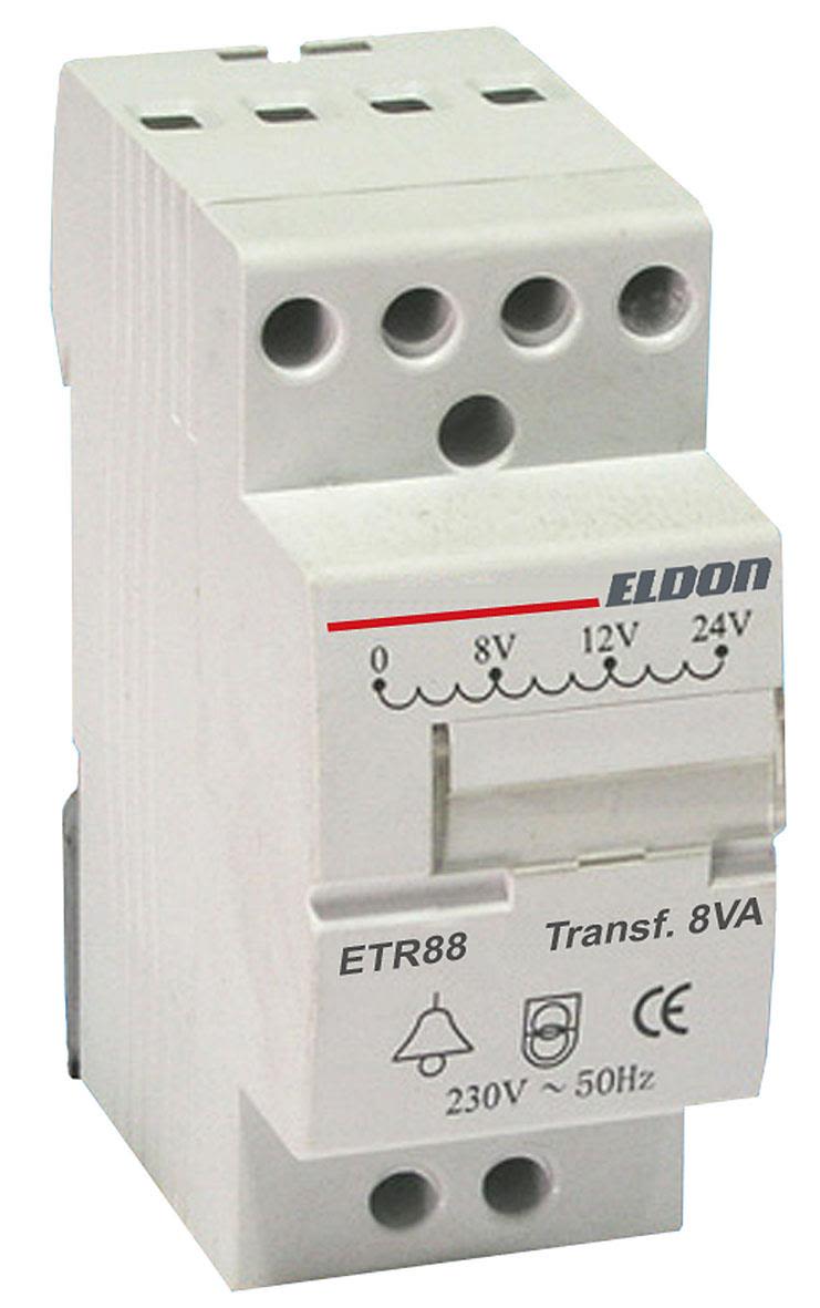 Eldon ETR88 Transformator 230V, för DIN-skena