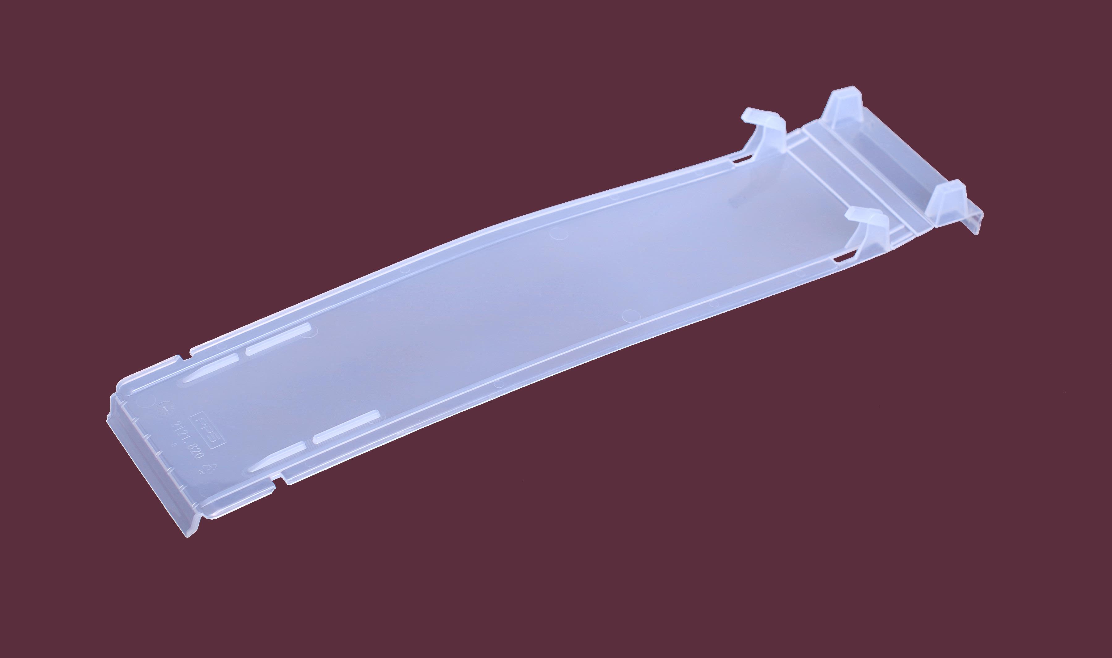 PPS 2121820 Lock transparent Typ: 2121, 500x115x75 mm, 5-pack