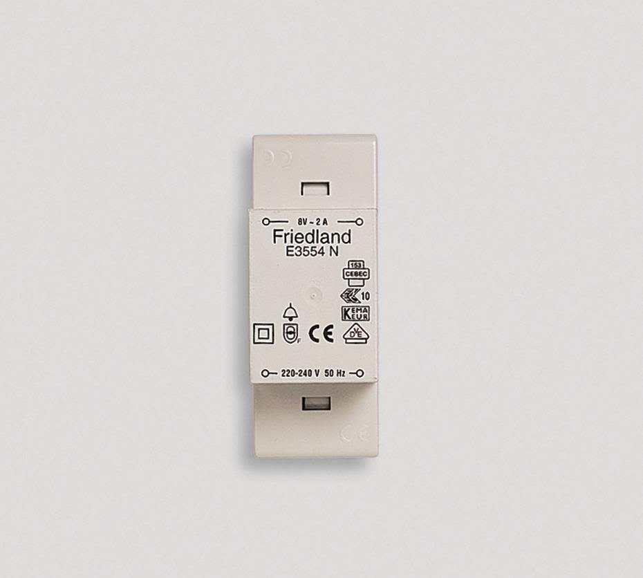 Honeywell Home E3554 Ringledningstransformator utan till/från-omkopplare