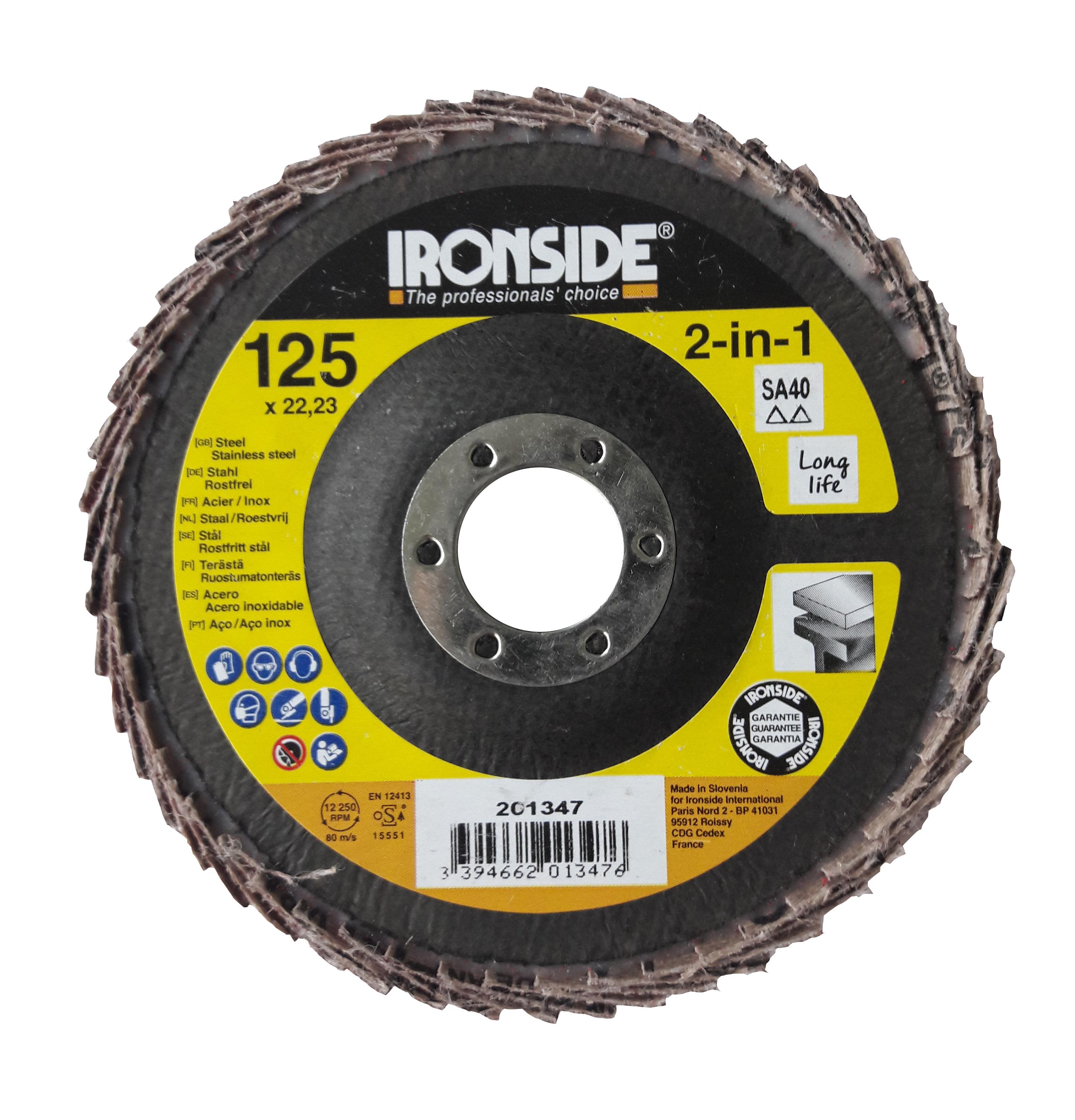 Ironside 201347 Lamellrondell vinklad K40