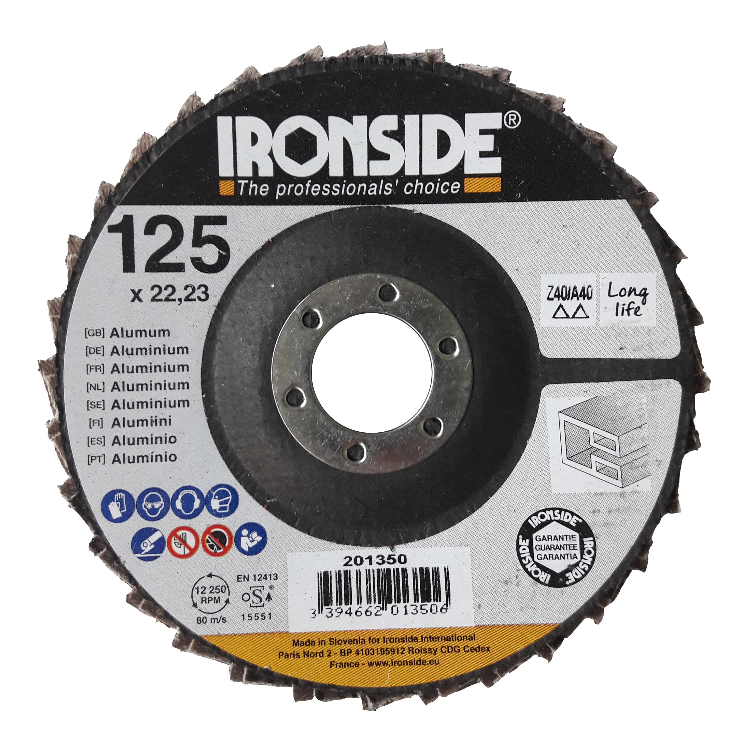 Ironside 201350 Lamellrondell aluminium Z40