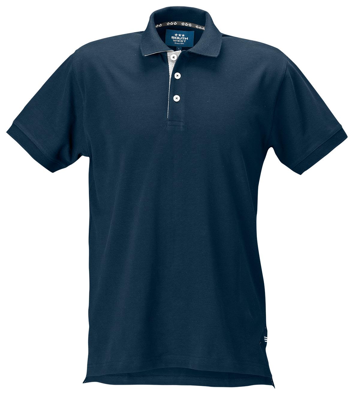 South West Morris Pikétröja marinblå Marinblå