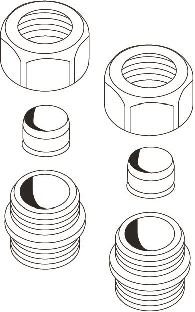 Gustavsberg GB41635650 01 Kopplingsset