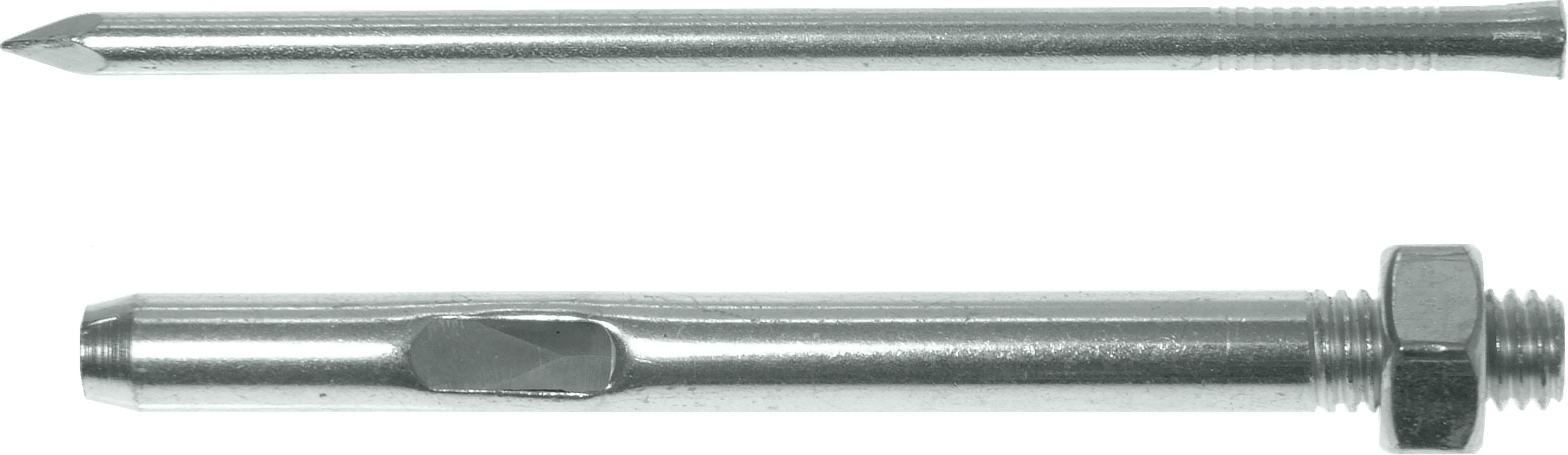 Gunnebo Z400533 Hemaspiker FZB, 50-pakning 130 x 8 mm, med gjenge
